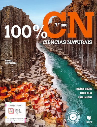 Manual escolar Ciências Naturais 7º ano 100% texto Editora