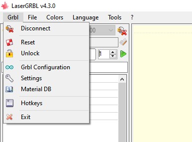 grbl menu