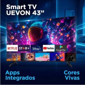 TV 43 Polegadas Smart TV Android 14 Full HD LED