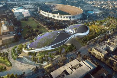 Lucas Museum of Narrative Art rendering