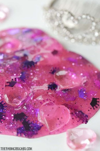 Ready for some ooey, gooey, princess fun? This Disney Princess Slime recipe is the perfect DIY boredom-buster craft for your Disney Princess.