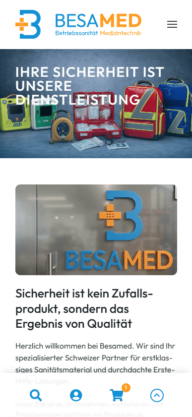 Webdesign Besamed GmbH 5