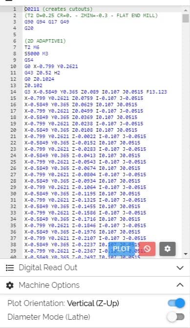 g codes cnc simulator