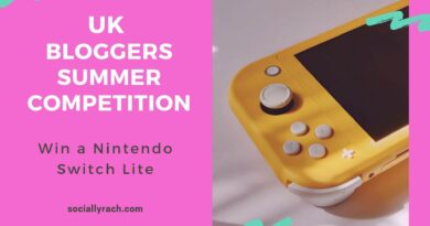 UK Bloggers Summer Competition - Win a Nintendo Switch Lite