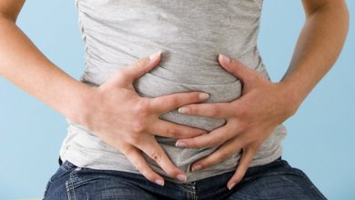 التخلص من غازات البطن