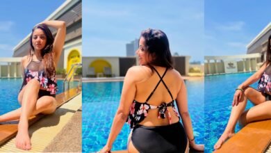 Monalisa Poolsside Pics