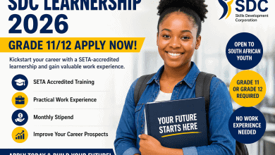 SDC learnership 2026