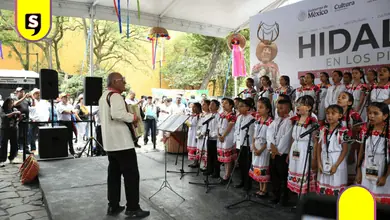 El Coro Monumental Infantil de Tulancingo llega a Los Pinos