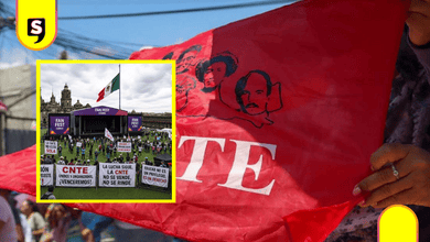 Sin acuerdos: CNTE protesta durante Mundial
