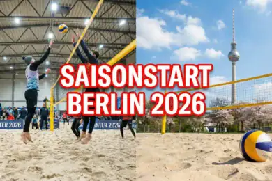 Beachvolleyball Saisonstart Berlin 2026 – Indoor und Outdoor