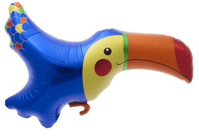 35 Inch Toucan Foil Balloon