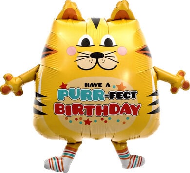 30 Inch  PurrFect Birthday Cat