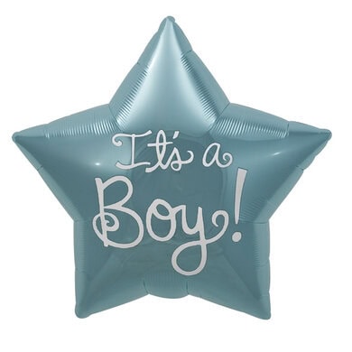 22 Inch It's a Boy Baby Foil Balloon