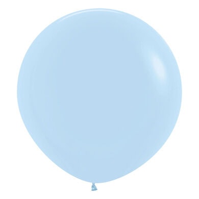 24 Inch Sempertex Pastel Matte Blue - 3 pack