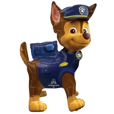 Chase Paw Patrol Sitter Foil Balloons 18" w x 24" h P50