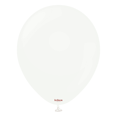 Kalisan Standard White  - 18 Inch Balloon 25 Pieces