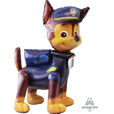 Paw Patrol Chase AirWalker Foil Balloon 37" w x 54" h