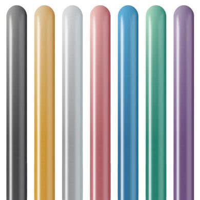 Kalisan 260 Mirror Assorted Balloons (100)