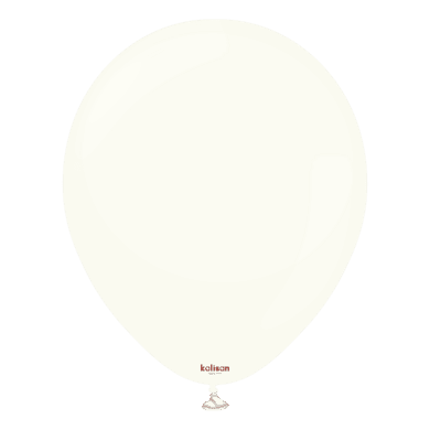 Kalisan Retro White - 12 Inch Balloon 100 Pieces