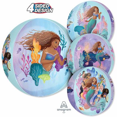 The Little Mermaid Orbz 16" Foil Balloon Disney