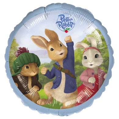 Peter Rabbit Beatrix Potter Standard Round Foil Balloon