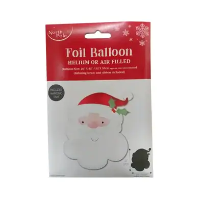 22 Inch Christmas Foil Balloon Santa