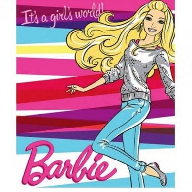 ΚΟΥΒΕΡΤΑ FLEECE Dim Collection 120x150 - Barbie