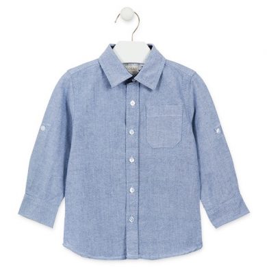 ΠΟΥΚΑΜΙΣΟ LOSAN KIDS Chic Collection - Σιέλ