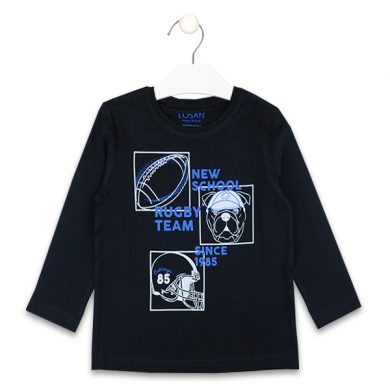 Μπλούζα Losan Kids Ανοιξιάτικη 115-1631AL Μπλέ Σκούρο
