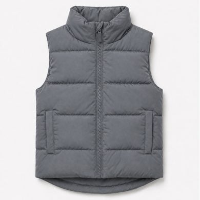 Μπουφάν Αμάνικο Losan Kids Basic L26WKB0603 Γκρζοπράσινο