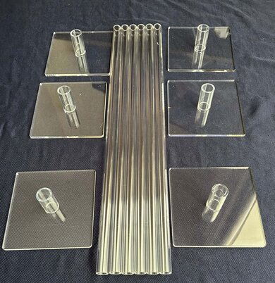 Plexi Glass Pole Reusable Balloon Stand pack of 6 - Image 6