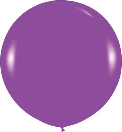 3ft Balloon Fashion Solid Violet 36" - 2 Pack
