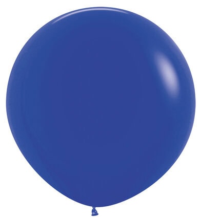 2ft Balloon Sempertex Fashion Solid Royal Blue 24" - 3 Pack