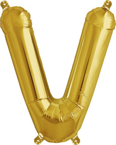 16 Inch  Letter V - Gold