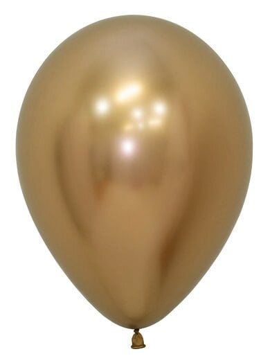 Semeprtex 5 Inch Reflex Gold Balloons 970 (50)