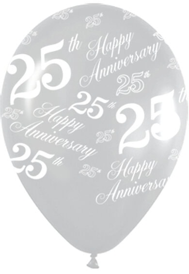 25th Anniversary Silver