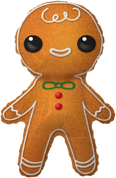 Christmas Gingerbread Man Foil Balloon 39 inch