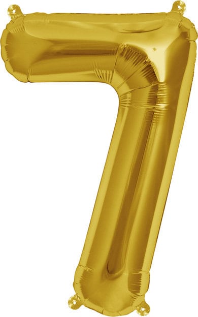 16 Inch Number 7 - Gold