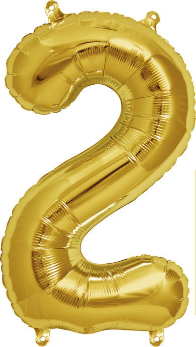 16 Inch Number 2 - Gold