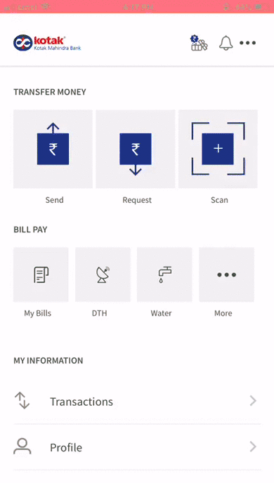 BHIM app UPI QR code