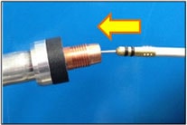 How To Install or Replace a QUICK LOAD Liner in a Bernard MIG Gun Equipped With an AutoLength Pin, image 4