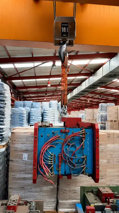 Pont roulant de 16 tonnes – Entrepôt logistique – Barcelone