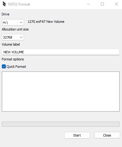 fat32 format tool
