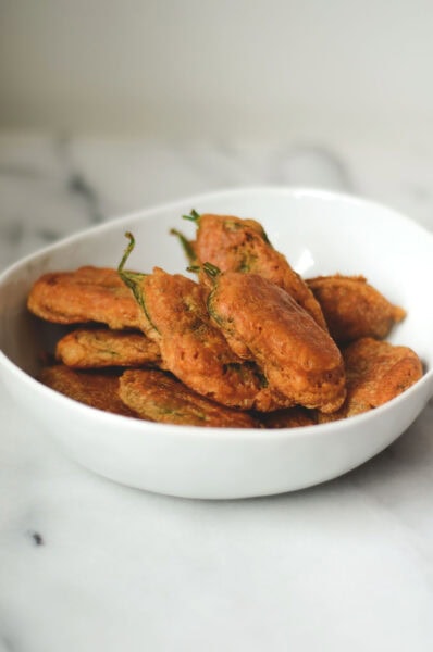 Spinach fritters
