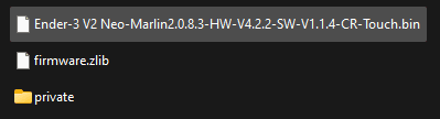 ender 3 v2 neo original firmware file example