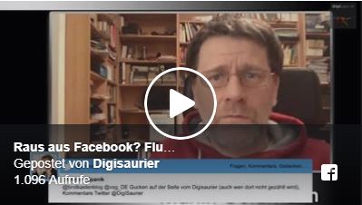Raus aus Facebook
