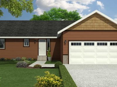 Hawks Prairie South One Story Home