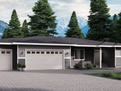 Single story home in the mountians