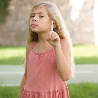 Vaikas sako ne / Shutterstock