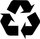 Bild Logo Black Recycling Symbol